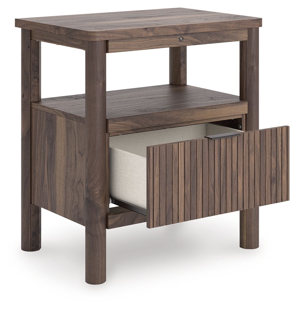 Cadmori - Brown - One Drawer Night Stand