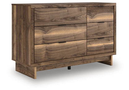 Zadilyn - Brown - Six Drawers Dresser