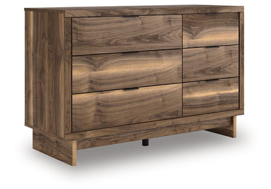 Zadilyn - Brown - Six Drawers Dresser