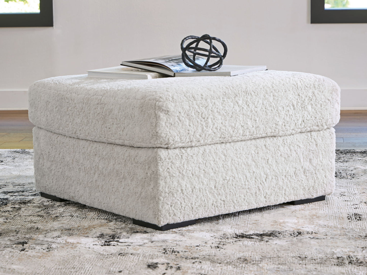 Snodoodle - Arctic - Oversized Accent Ottoman