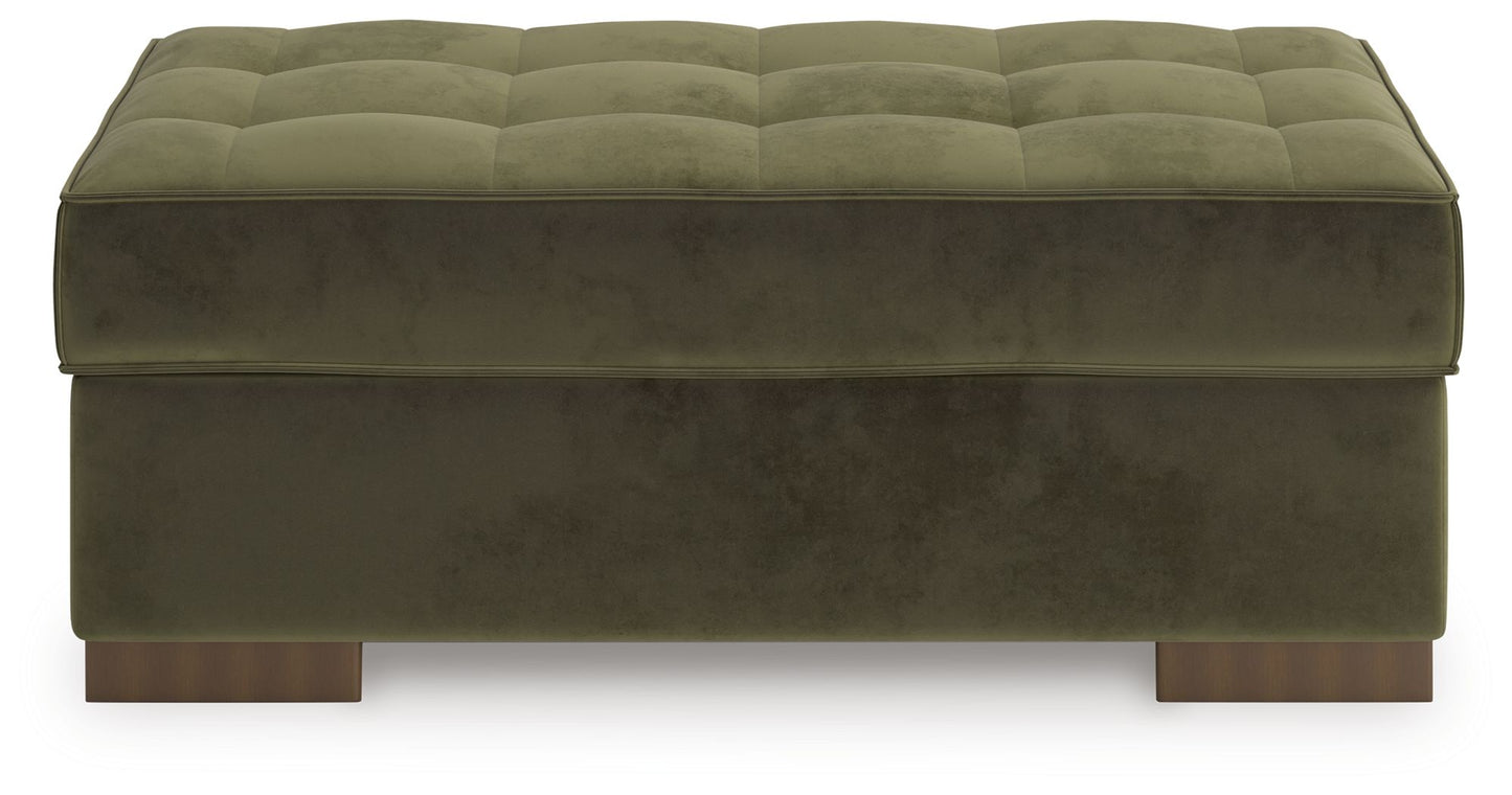 Chalcombe - Olive - Oversized Accent Ottoman