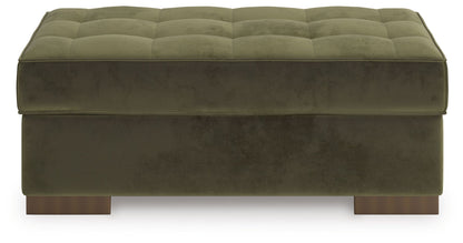 Chalcombe - Olive - Oversized Accent Ottoman
