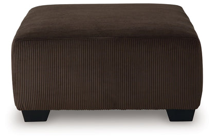 Landsings - Chocolate - Oversized Accent Ottoman