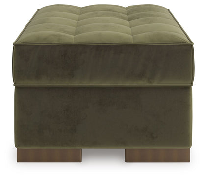 Chalcombe - Olive - Oversized Accent Ottoman