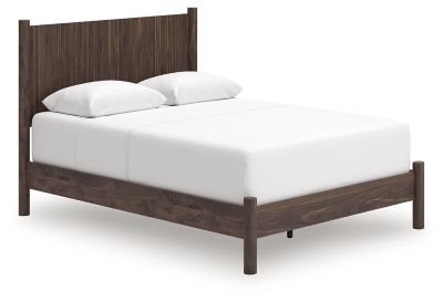 Cadmori - Brown - Queen Panel Bed