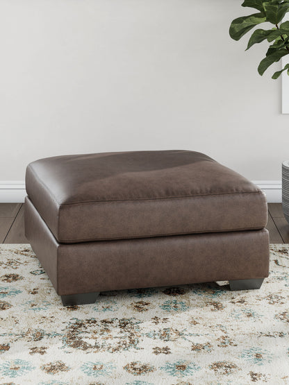 Whitlock - Umber - Oversized Accent Ottoman