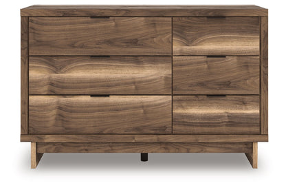 Zadilyn - Brown - Six Drawers Dresser