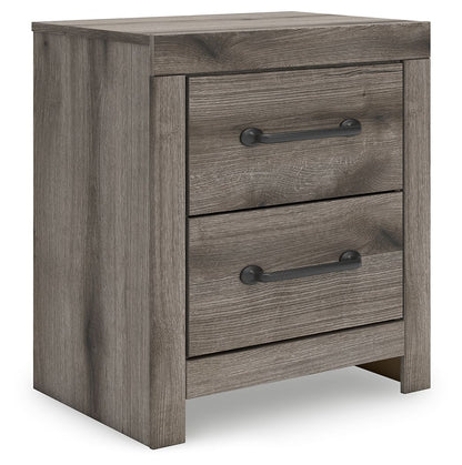 Urbanoore - Brown Gray - Two Drawer Night Stand