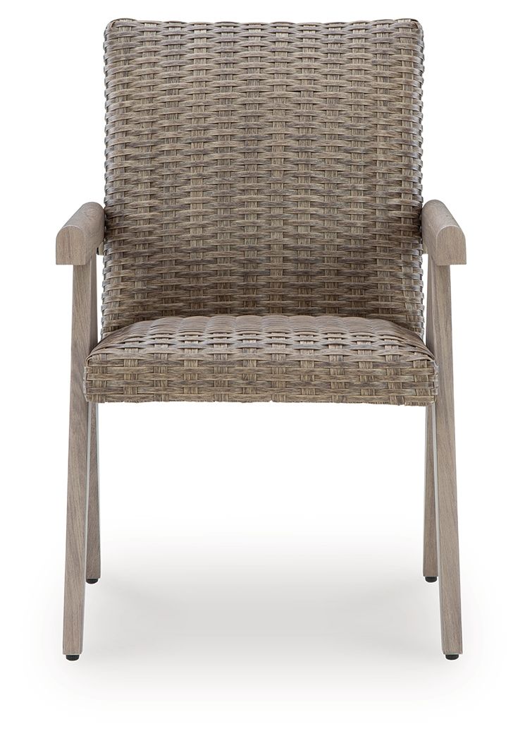 Carisbo - Beige - Arm Chair (Set of 2)