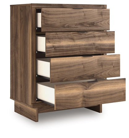 Zadilyn - Brown - Four Drawer Chest