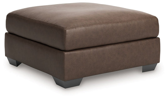 Whitlock - Umber - Oversized Accent Ottoman