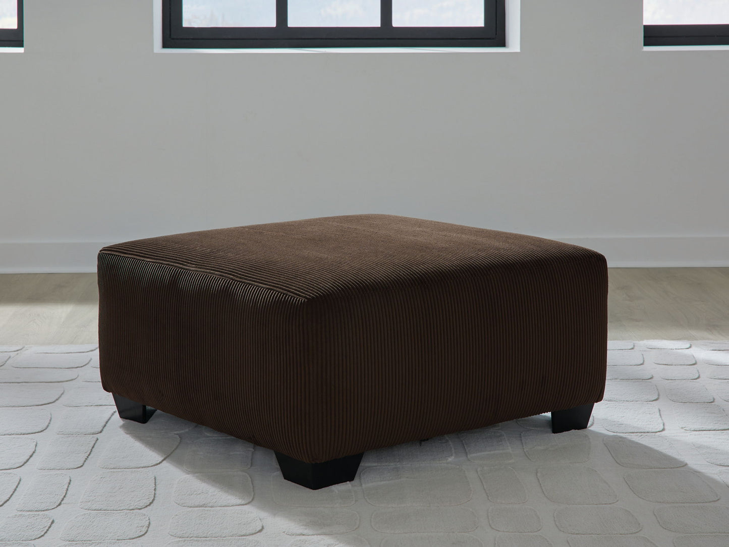 Landsings - Chocolate - Oversized Accent Ottoman
