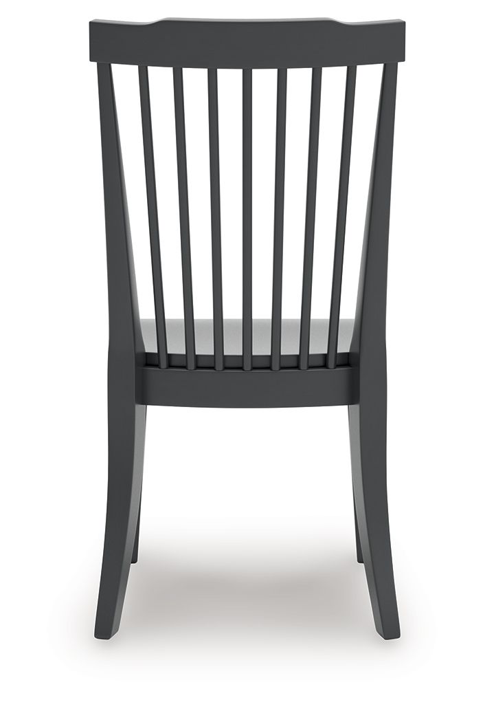 Plazaton - Black - Dining Room Side Chair (Set of 2)