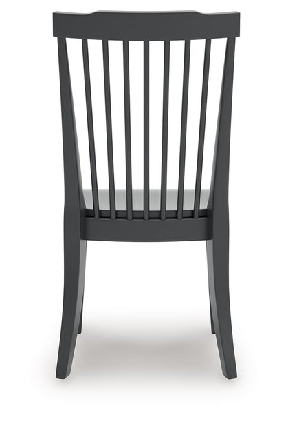 Plazaton - Black - Dining Room Side Chair (Set of 2)