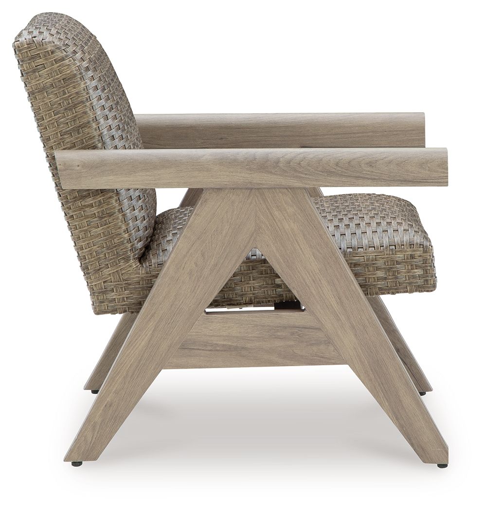 Carisbo - Beige - Rocking Lounge Chair