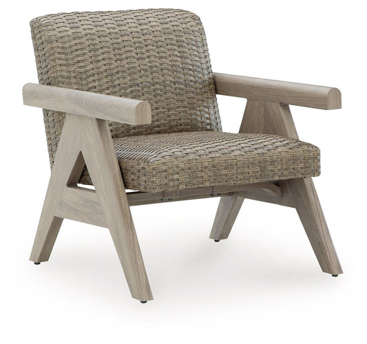 Carisbo - Beige - Rocking Lounge Chair