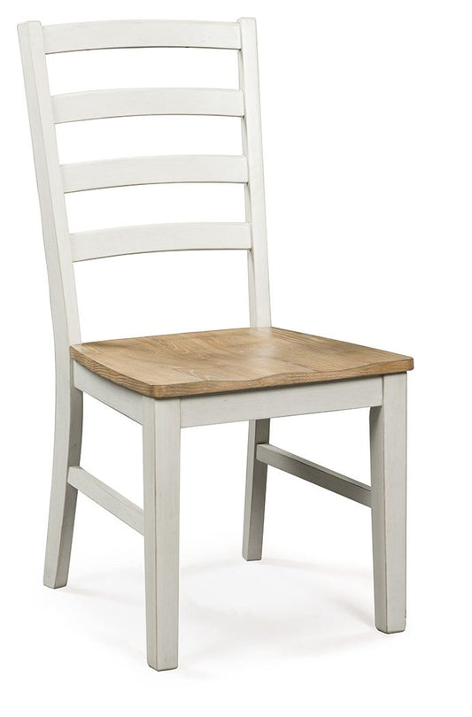 Westlinport - Antique White / Natural - Dining Room Side Chair (Set of 2)
