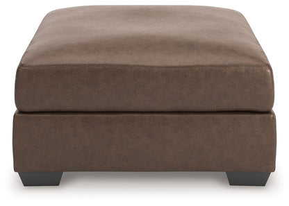 Whitlock - Umber - Oversized Accent Ottoman